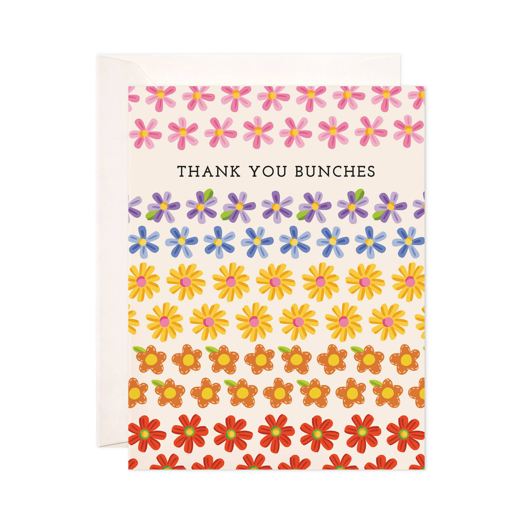 Thank You Bunches Greeting Card