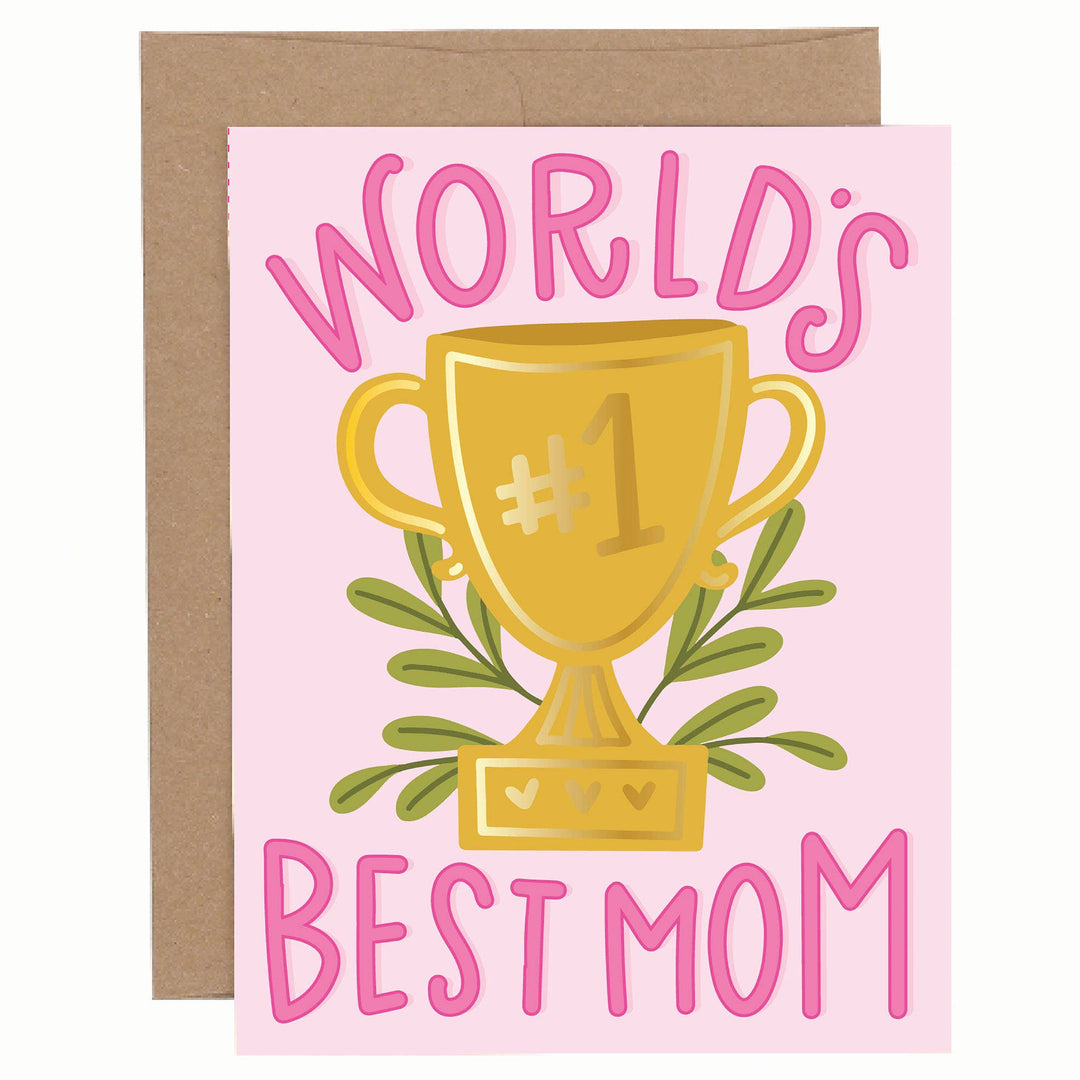 World's Best Mom Card