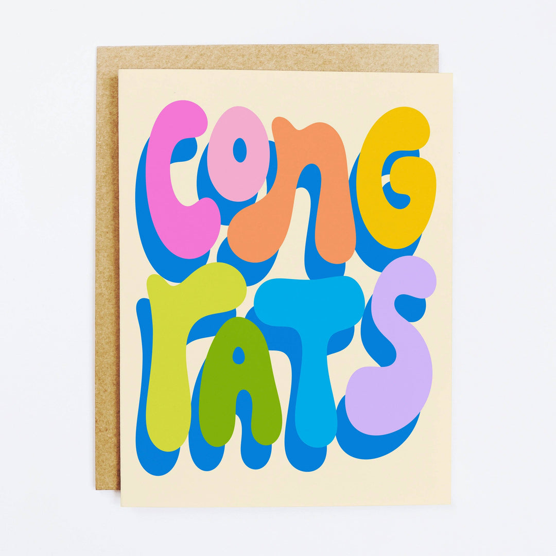 Bubbly Congrats Card