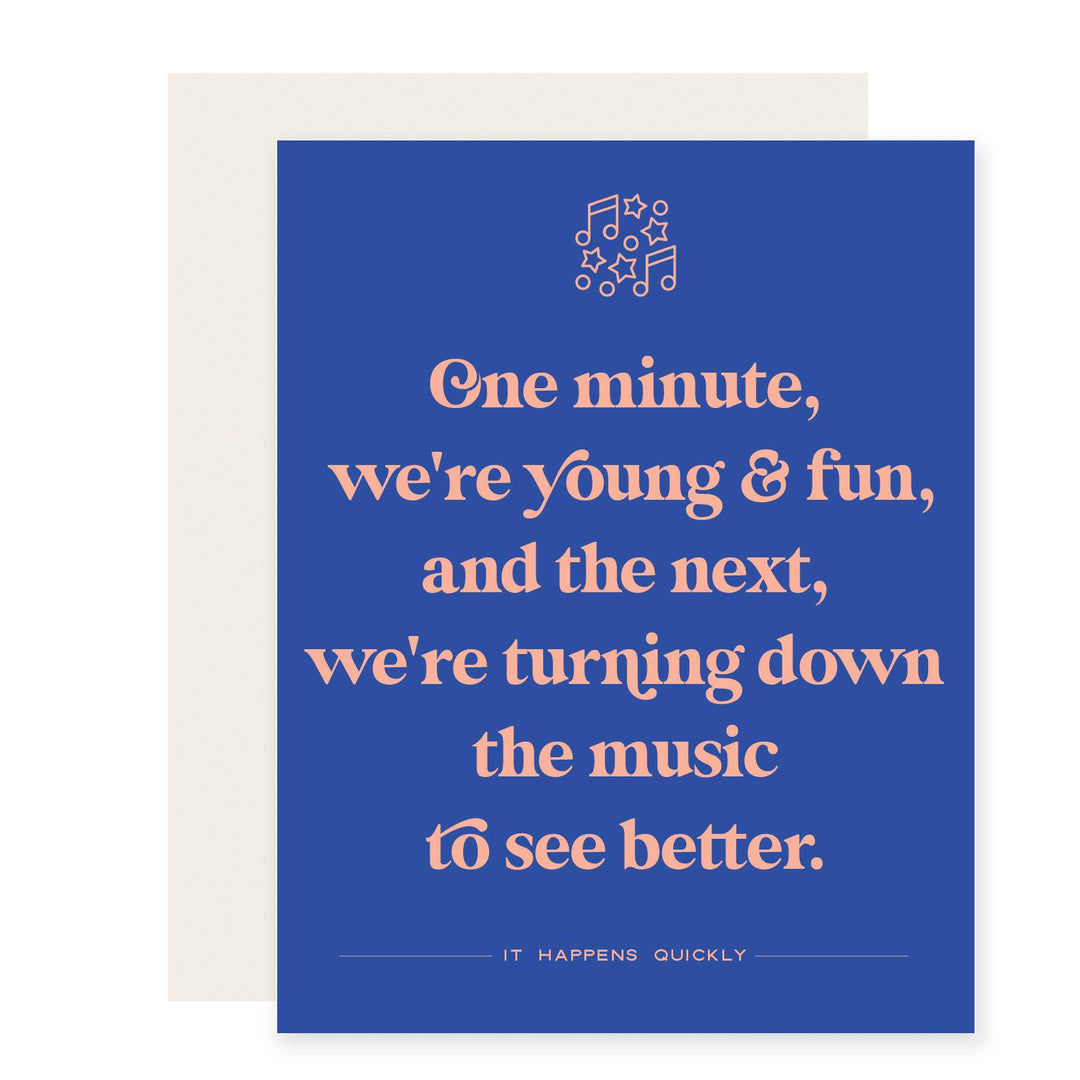 Turn Down To See Card