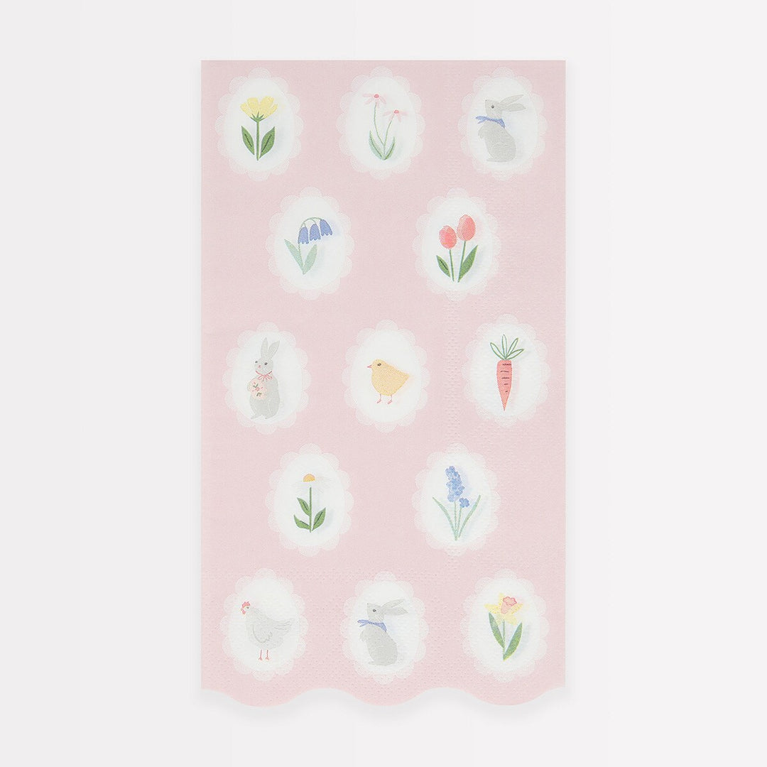 Easter Cameo Guest Towels