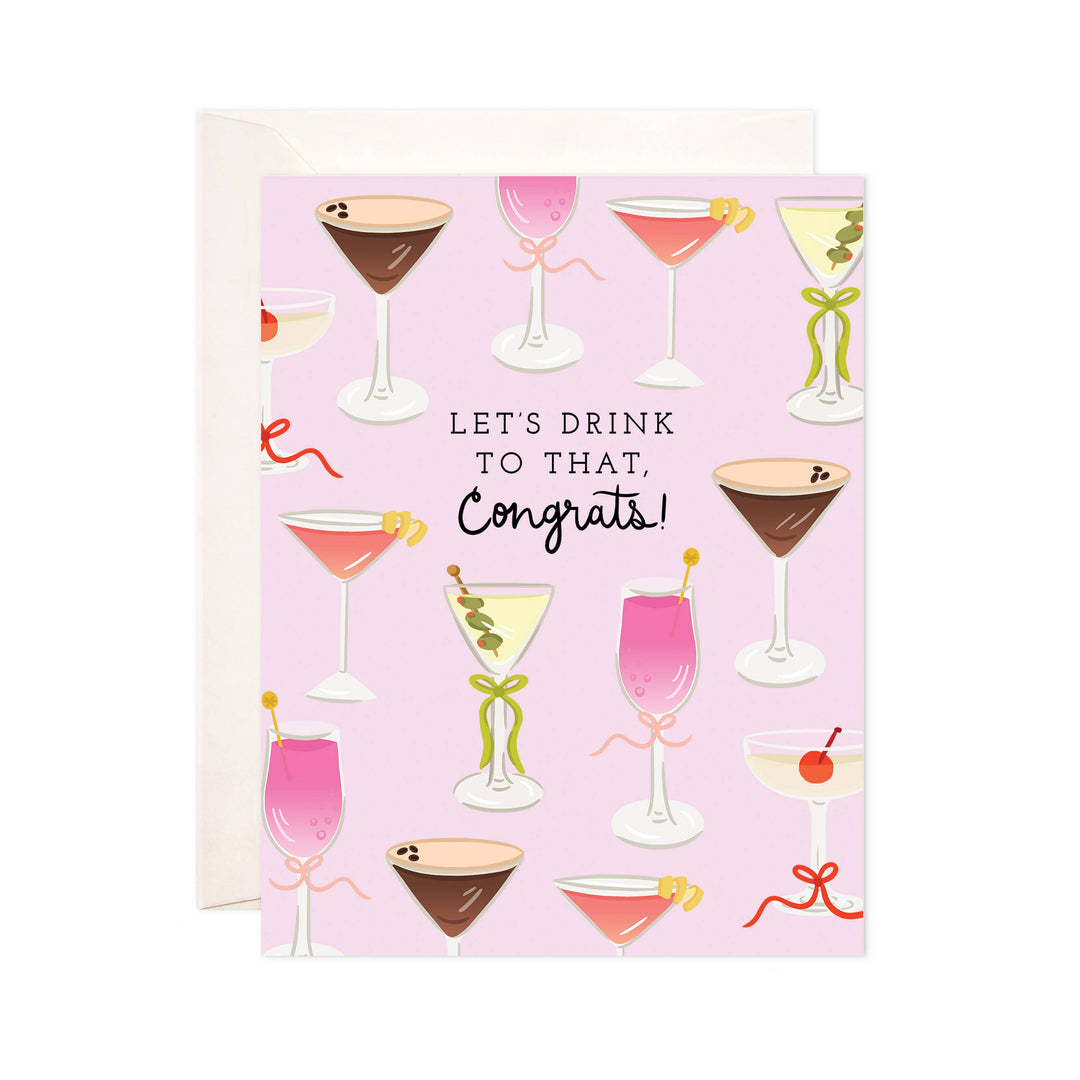 Drink To That Greeting Card