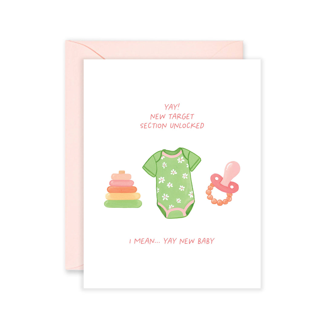 Target Baby Card
