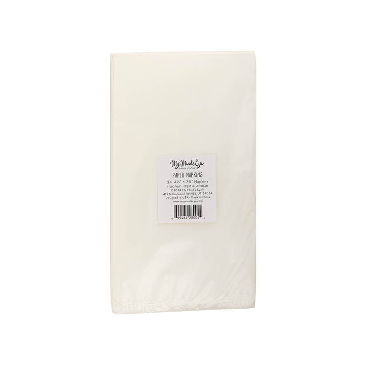 Hooray For The Red White Blue Paper Dinner Napkin