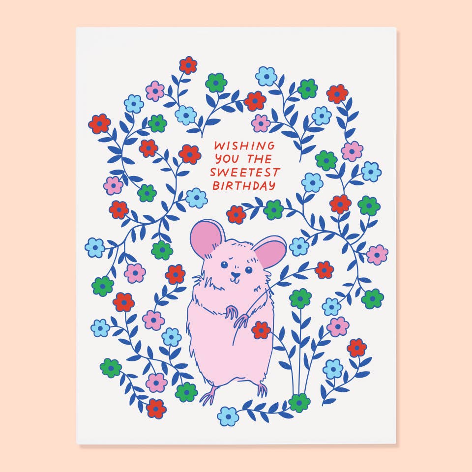Bday Mouse Card