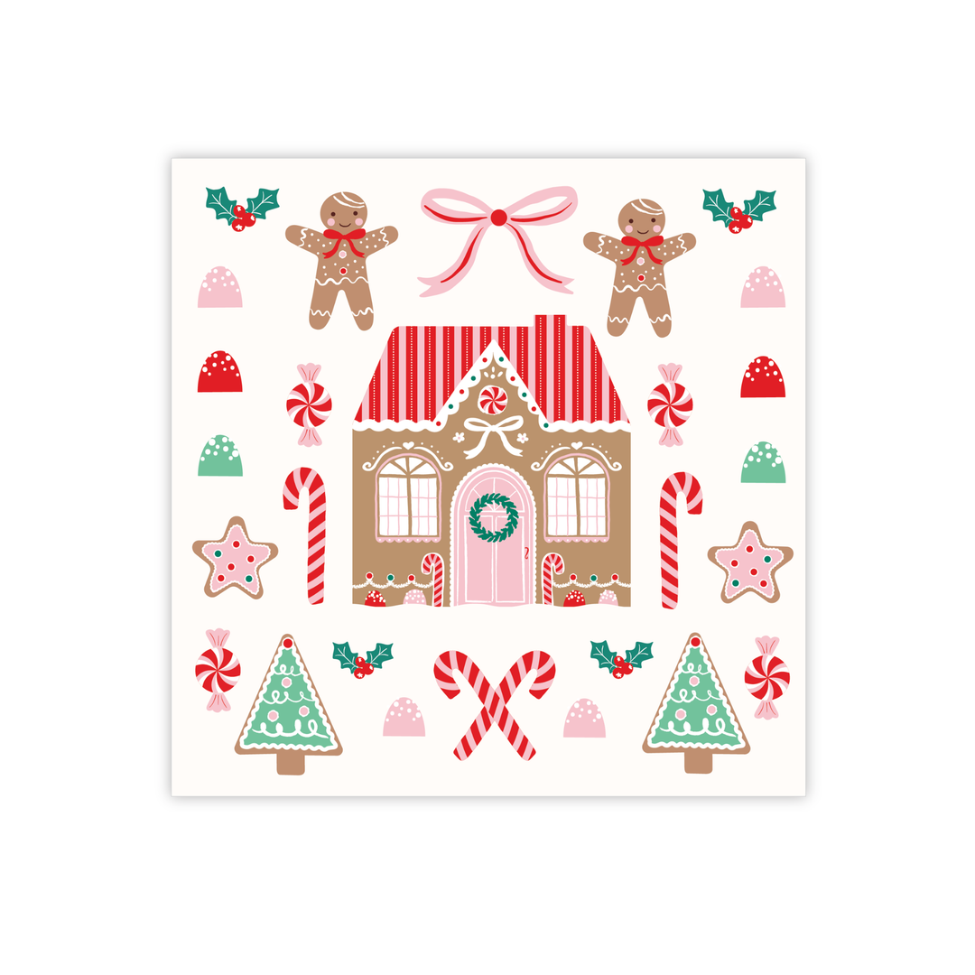 Sweet Gingerbread Small Napkins