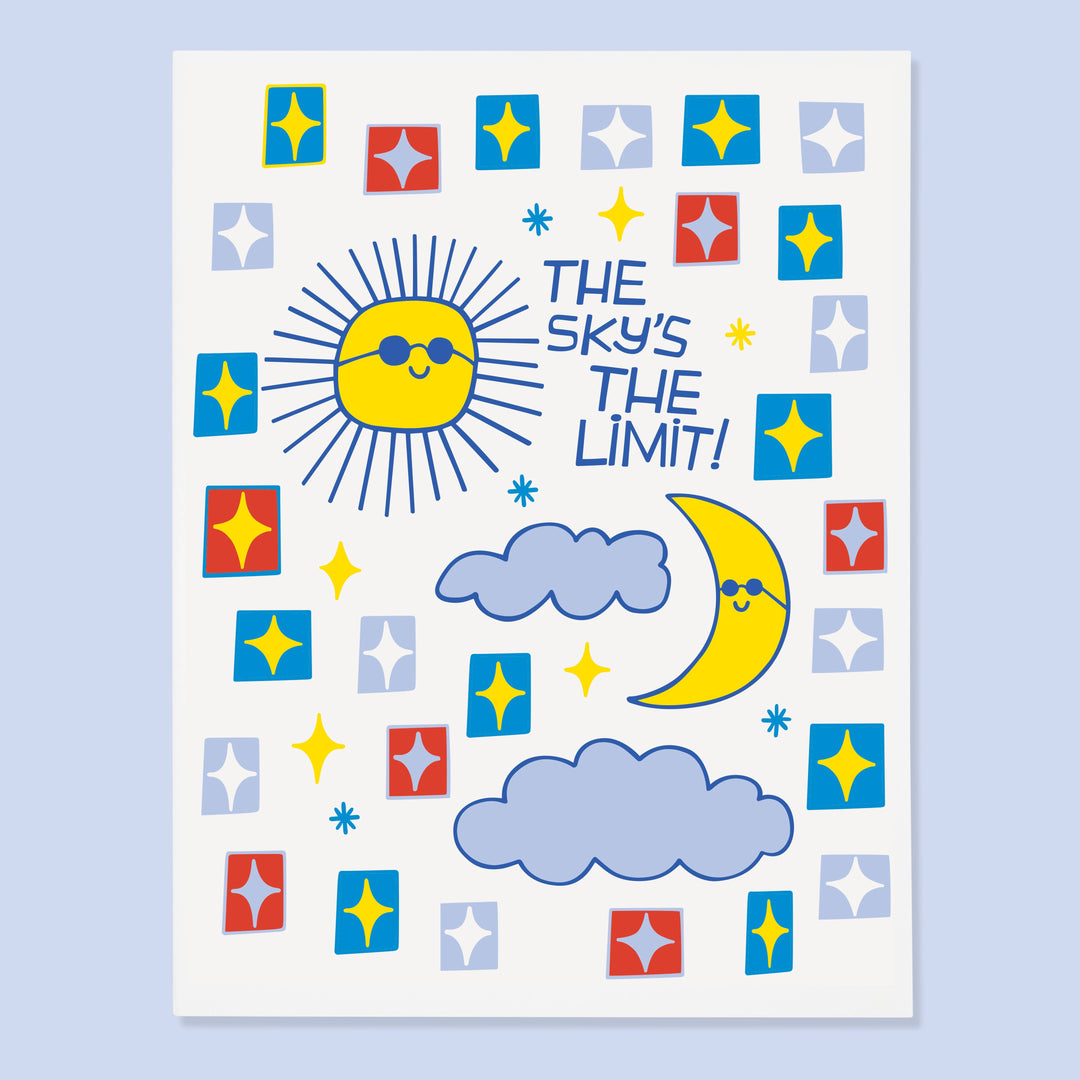 Sky's The Limit Card