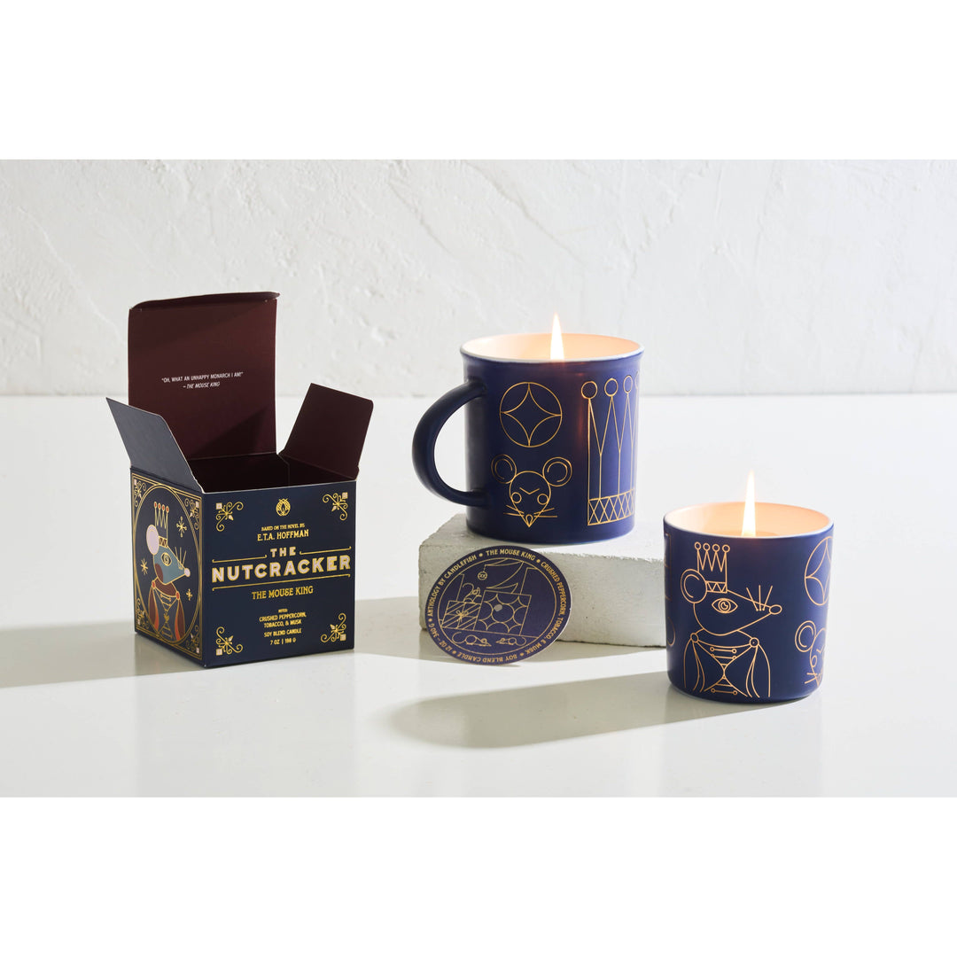 The Mouse King Candle 7 oz Ceramic