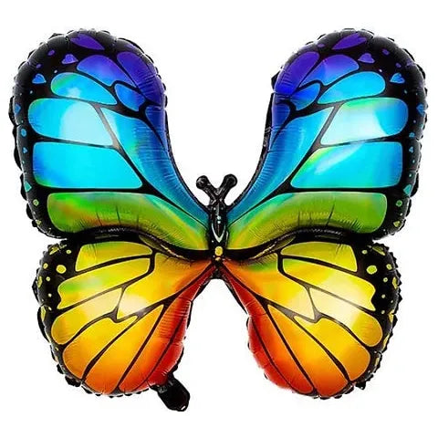 Rainbow Butterfly Balloon