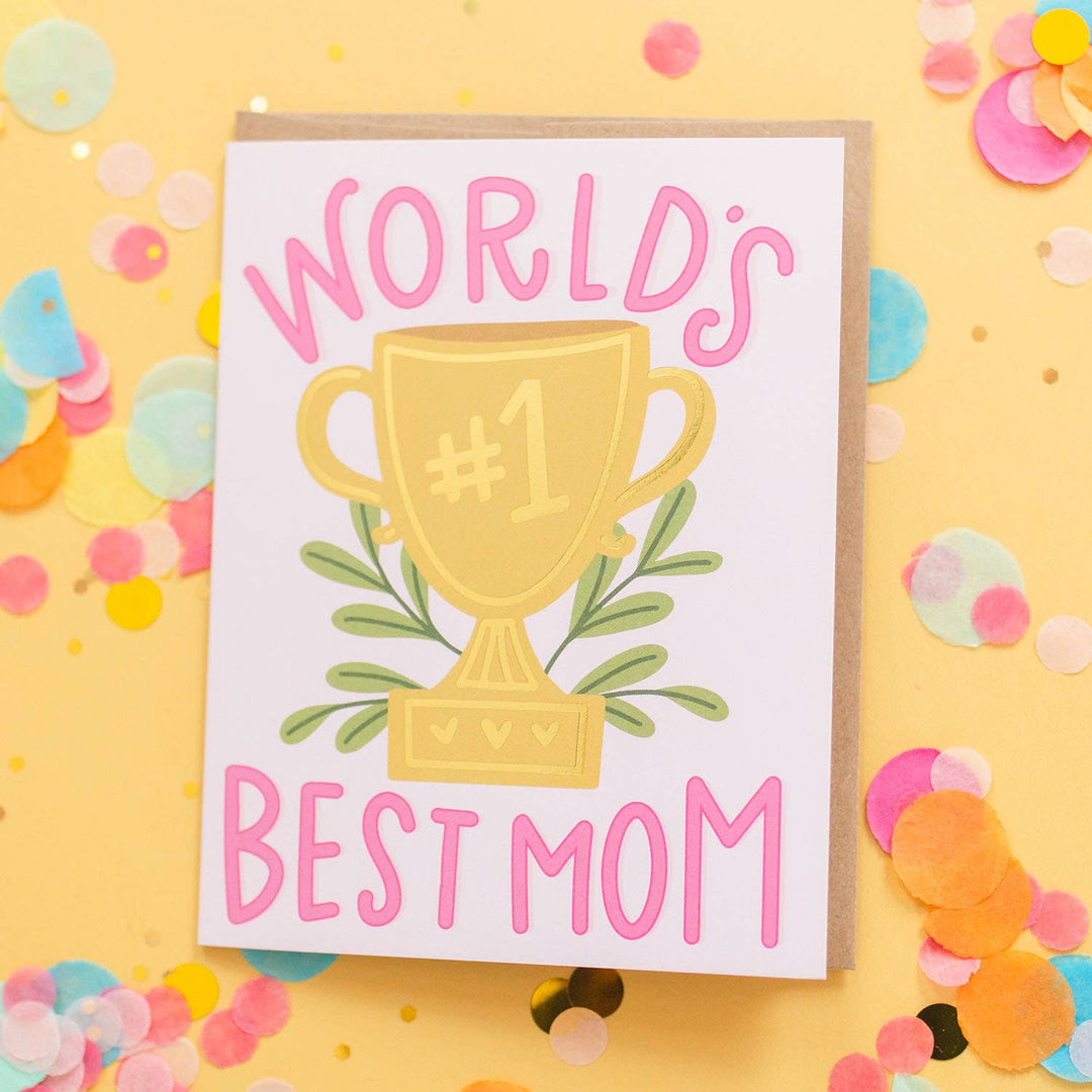 World's Best Mom Card