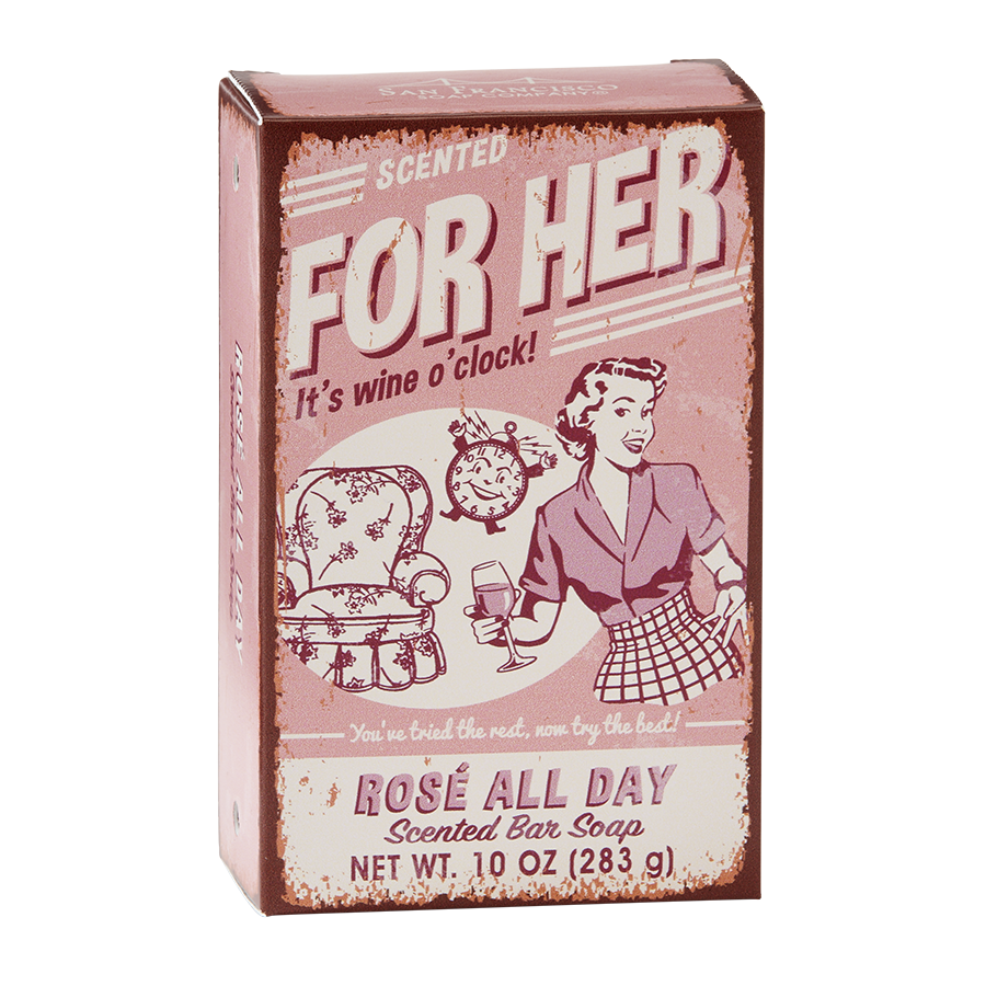 "For Her" Rose All Day 10oz Bar Soap