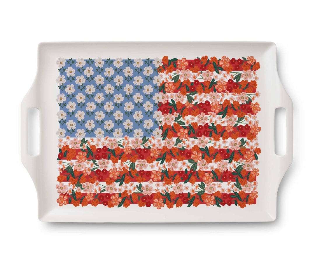 Americana Melamine Serving Platter