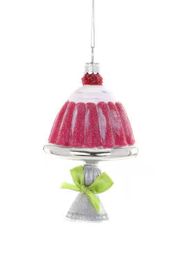 Retro Pink Jello Ornament