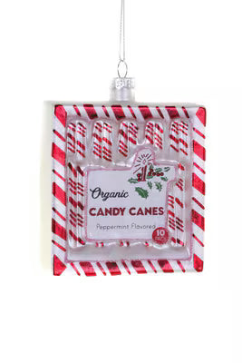 Organic Candy Canes Ornament
