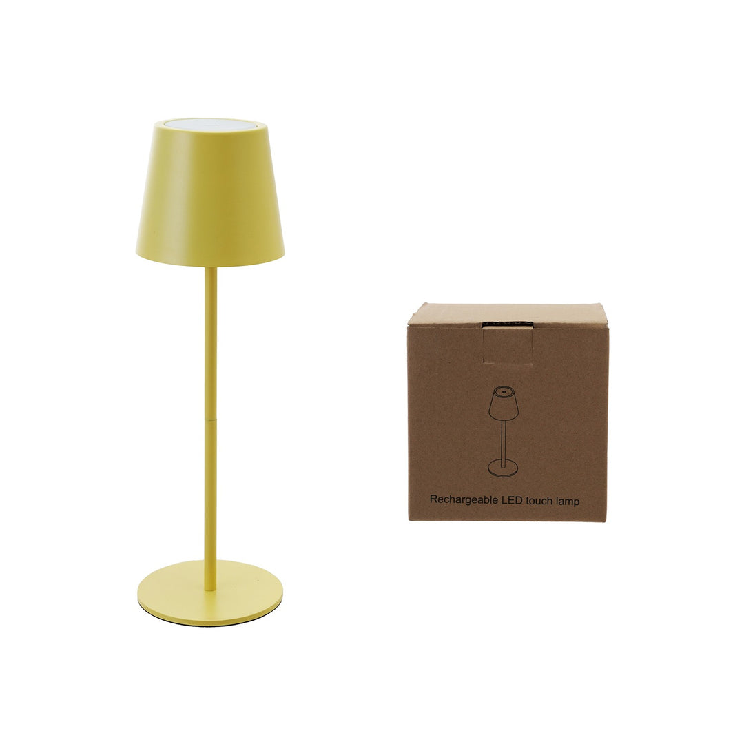 Metal LED Rechargeable Table Lamp