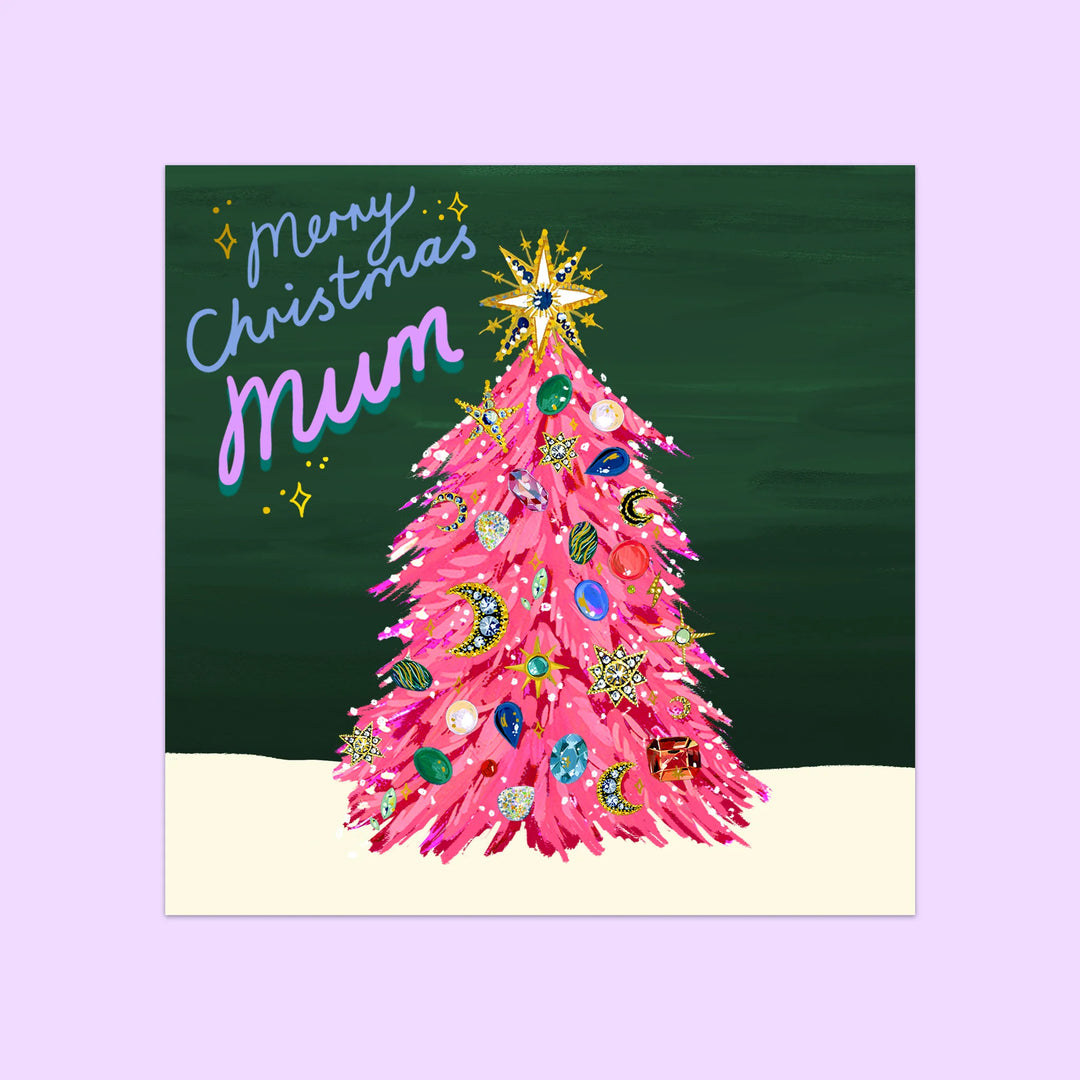 Christmas Tree Mum Card