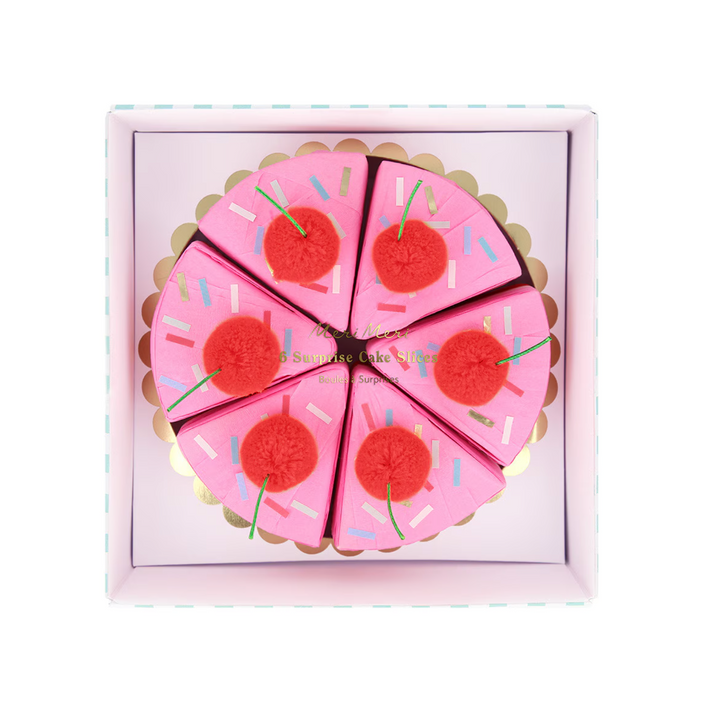 Surprise Cake Slices