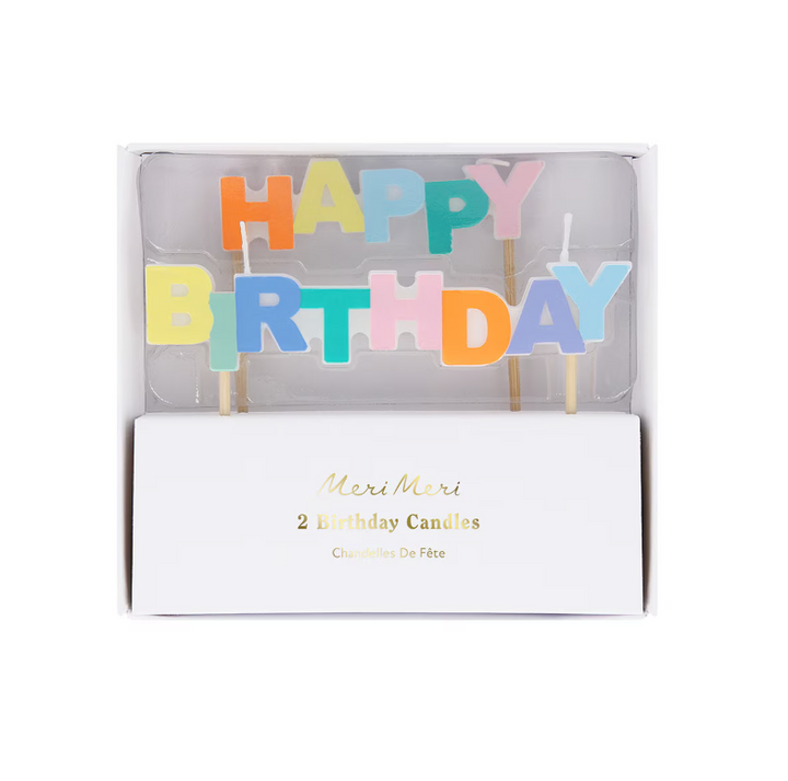 Happy Birthday Candles