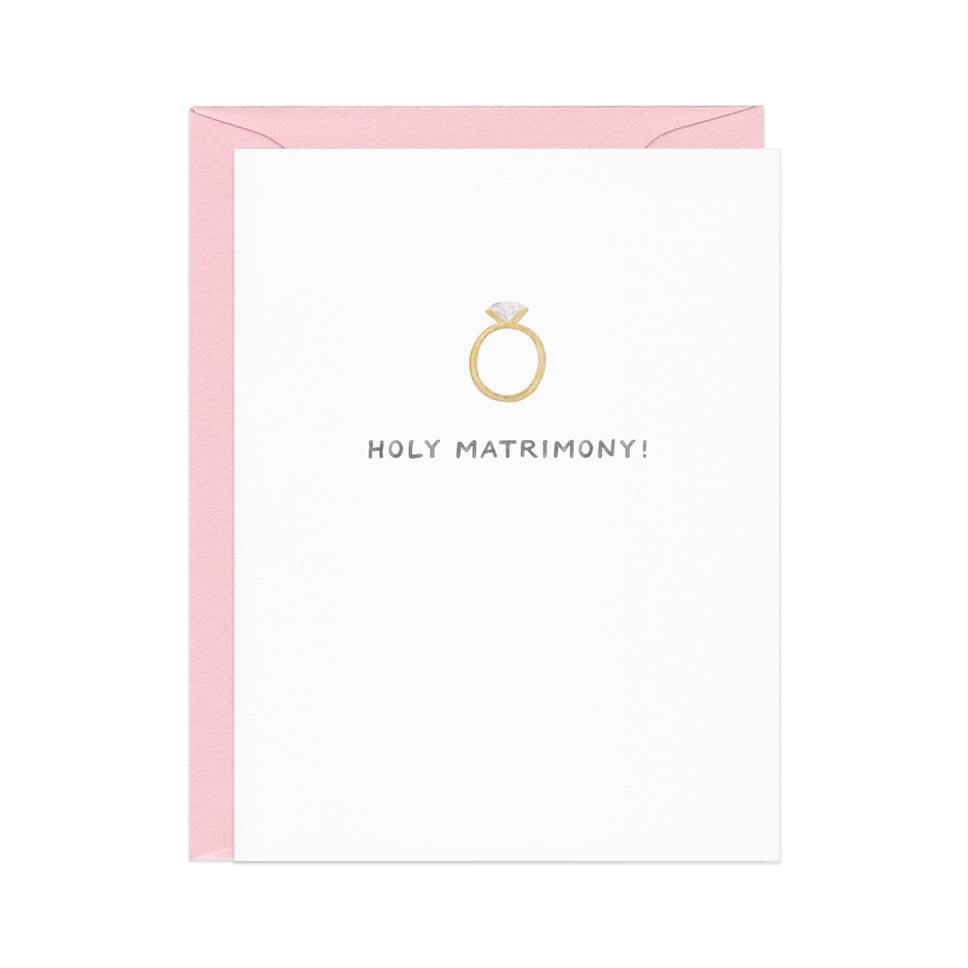 Holy Matrimony Card