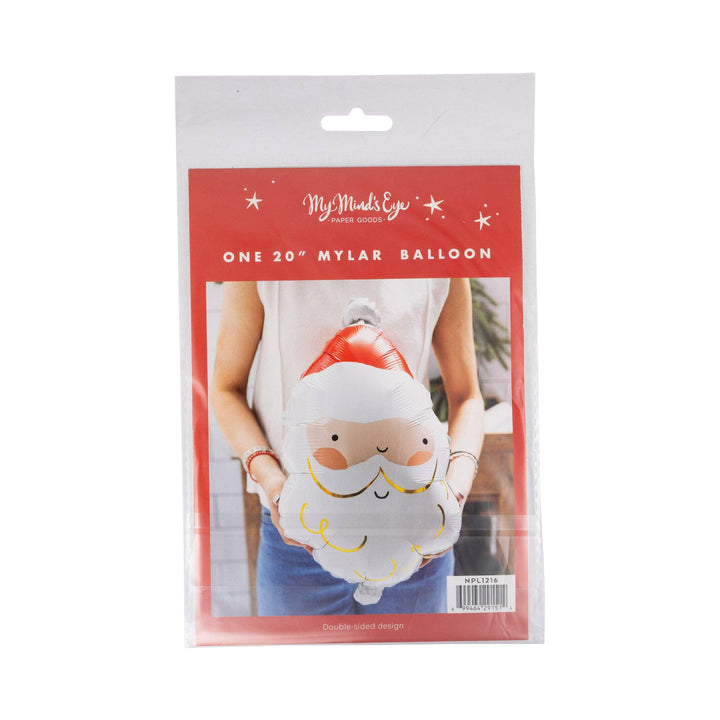 Santa Mylar Balloon