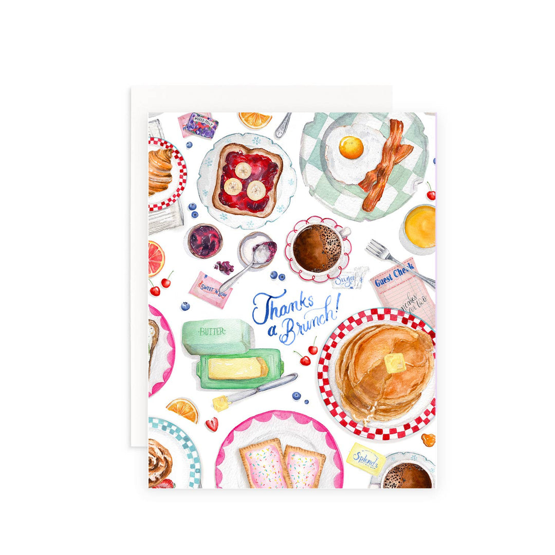 Thanks a Brunch Thank You Card