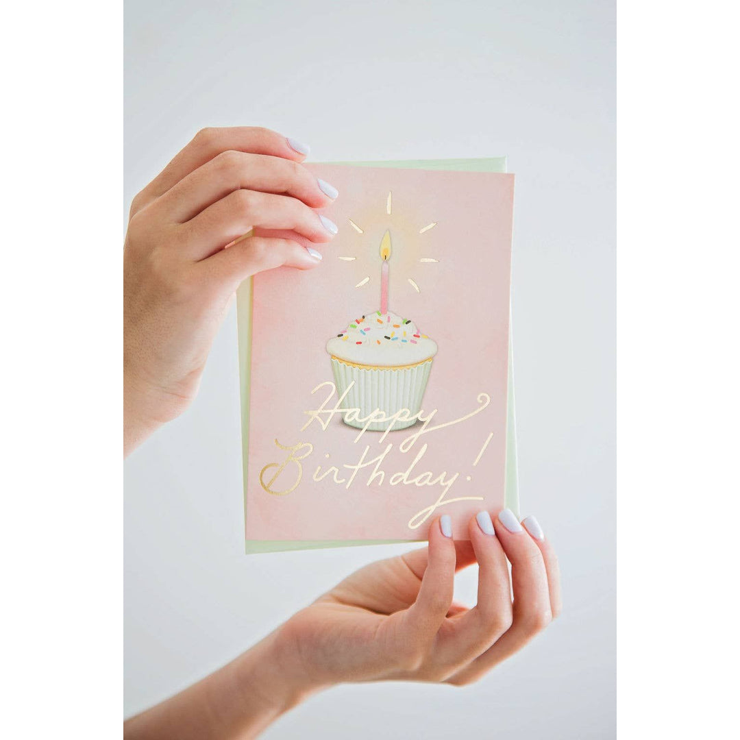 Golden Birthday Greeting Card