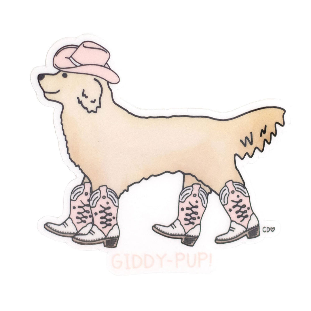 Giddy Pup Sticker