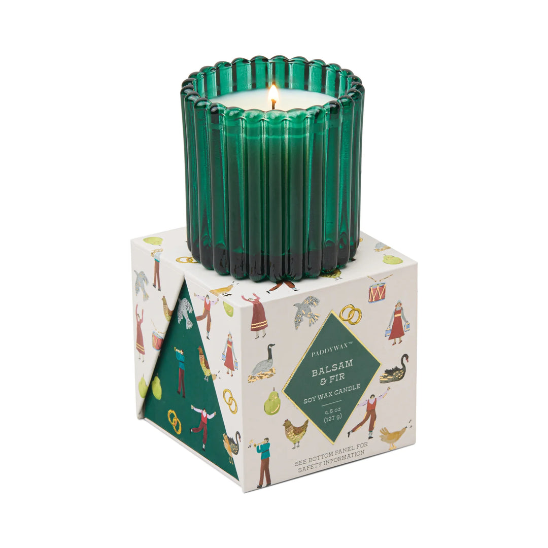 Balsam & Fir Holiday Merry Box Candle