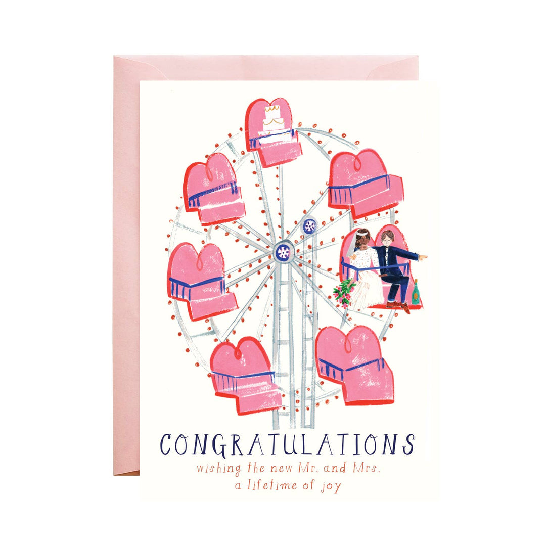 Ferris in Love Greeting Card