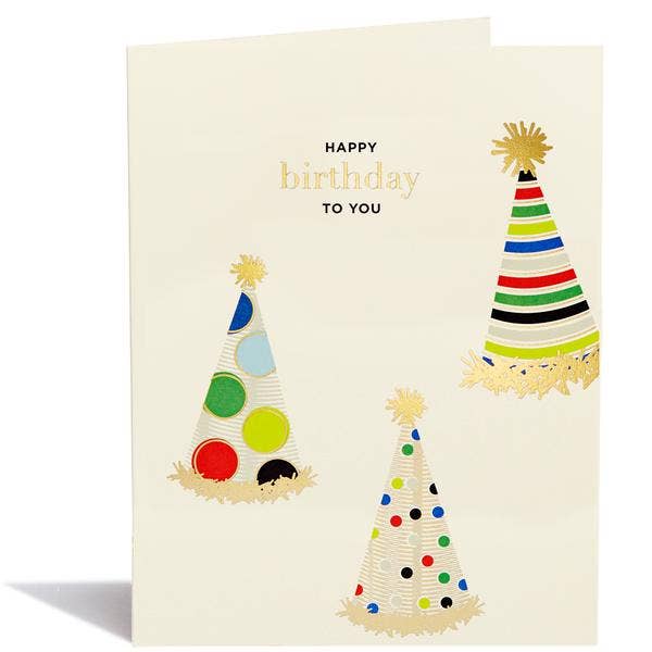 Birthday Party Hats Card