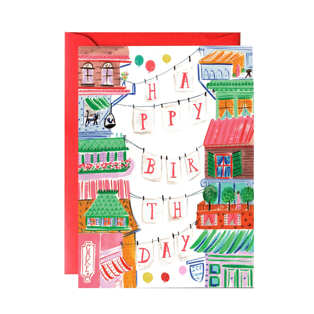 I am Not Doing Laundry on My Birthday Greeting Card