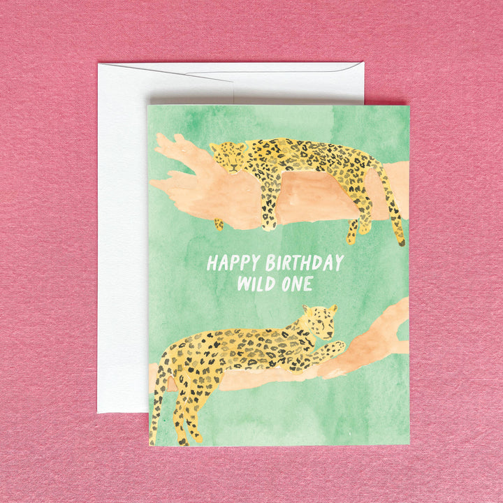 Happy Birthday Wild One Card