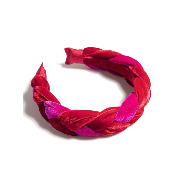 Braided on sale velvet headband