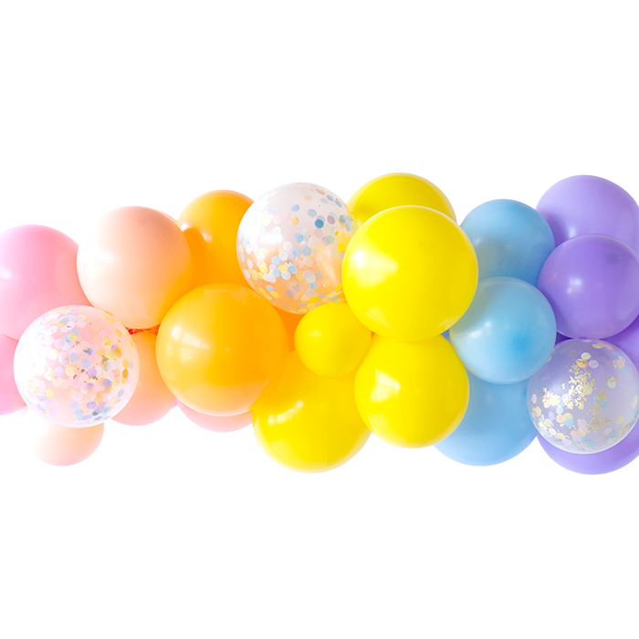 Peace & Love Balloon Garland