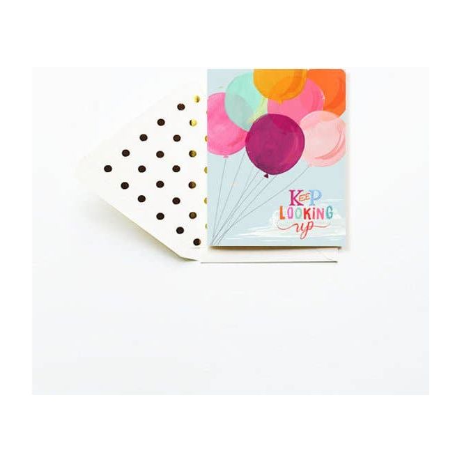Keep Looking Up Greeting Card