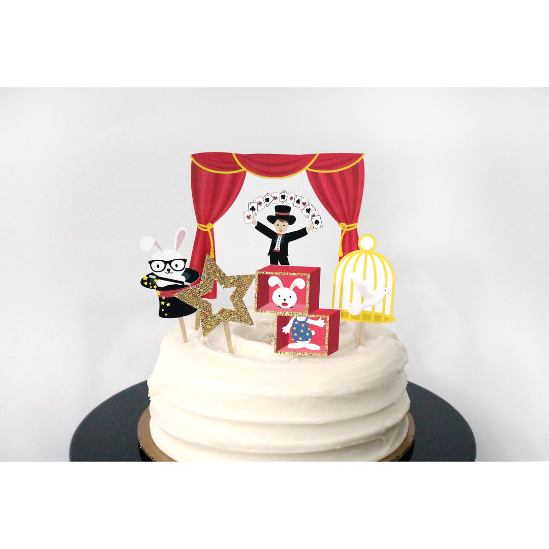 Magic Show Cake Topper
