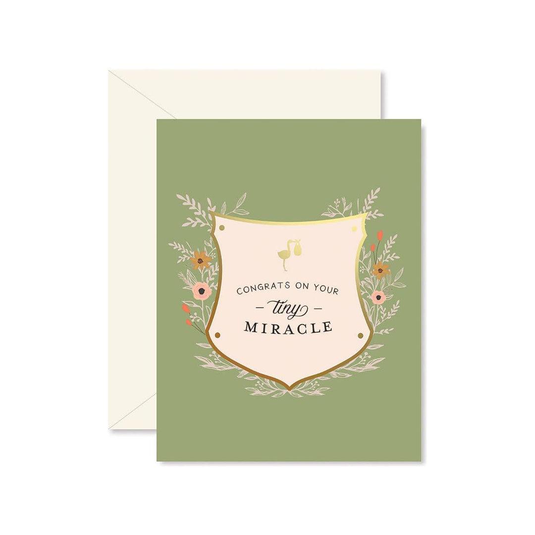 Tiny Miracle Baby Greeting Card