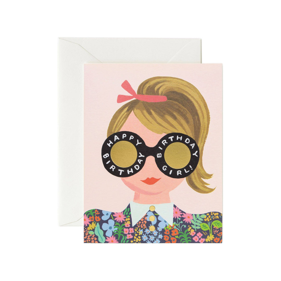 Meadow Birthday Girl Card