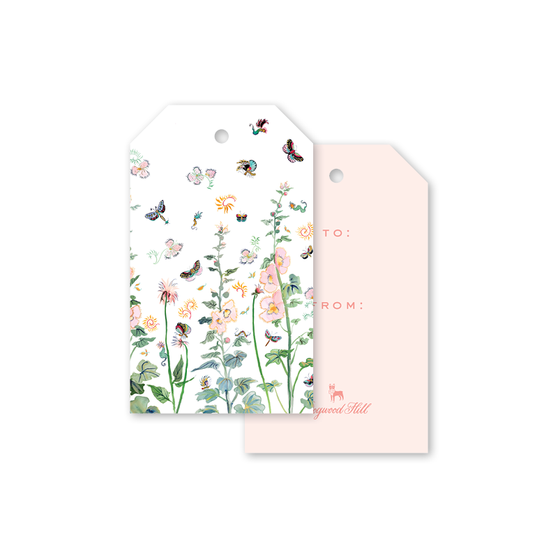 Gift Tags Butterfly Garden
