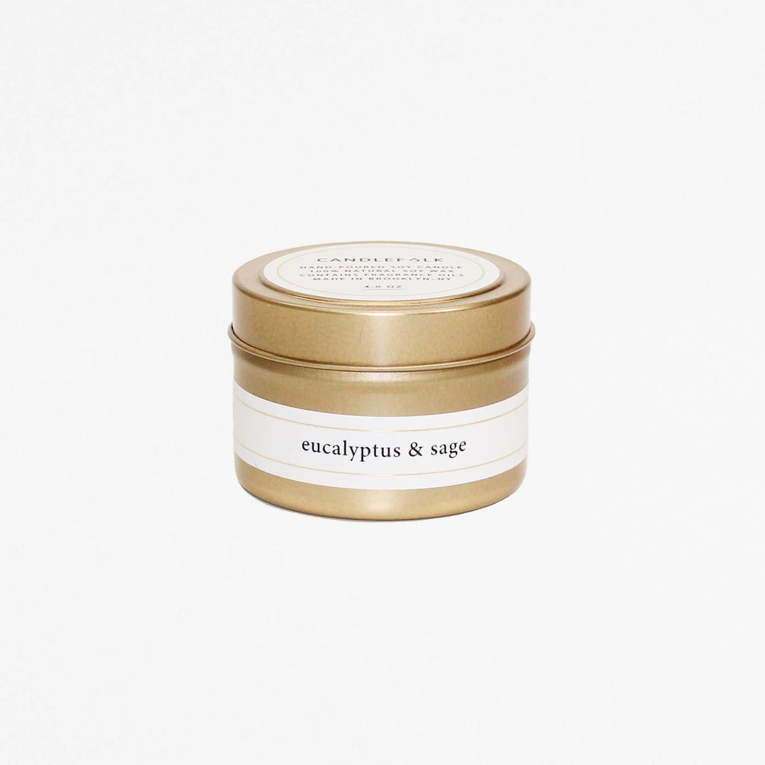 Eucalyptus & Sage Travel Candle