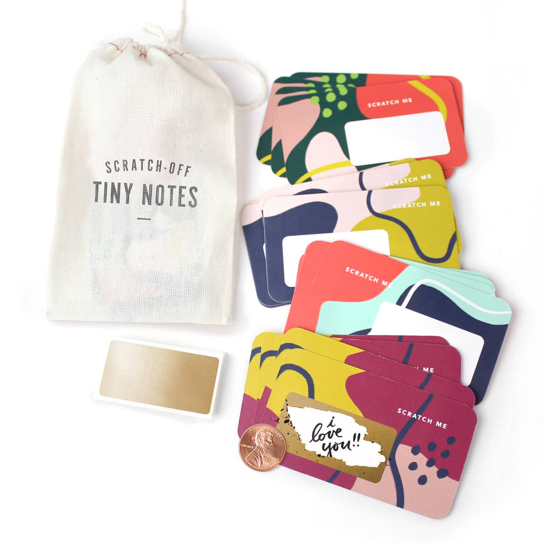 Scratch-off Lunchbox Notes - Dark Colors