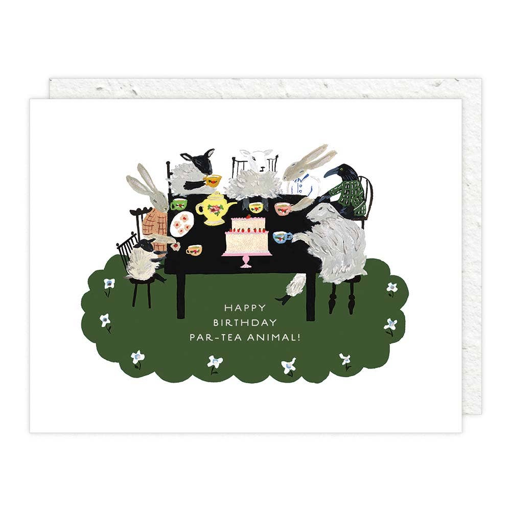 Par-Tea Birthday Card