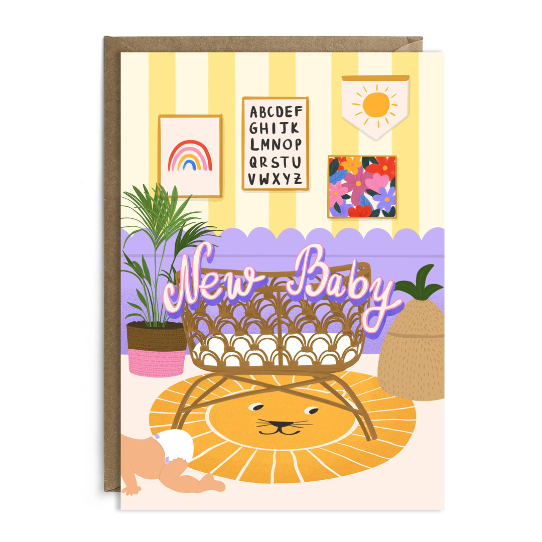 Bright New Baby Card
