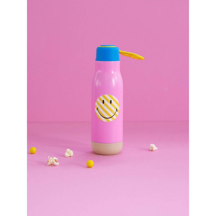 smiley water bottle reusable 
