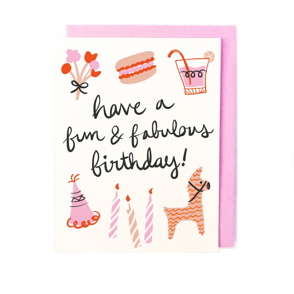 Fun and Fabulous Birthday Card