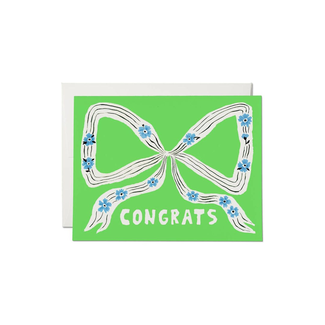 Perfect Bow Congrats Greeting Card