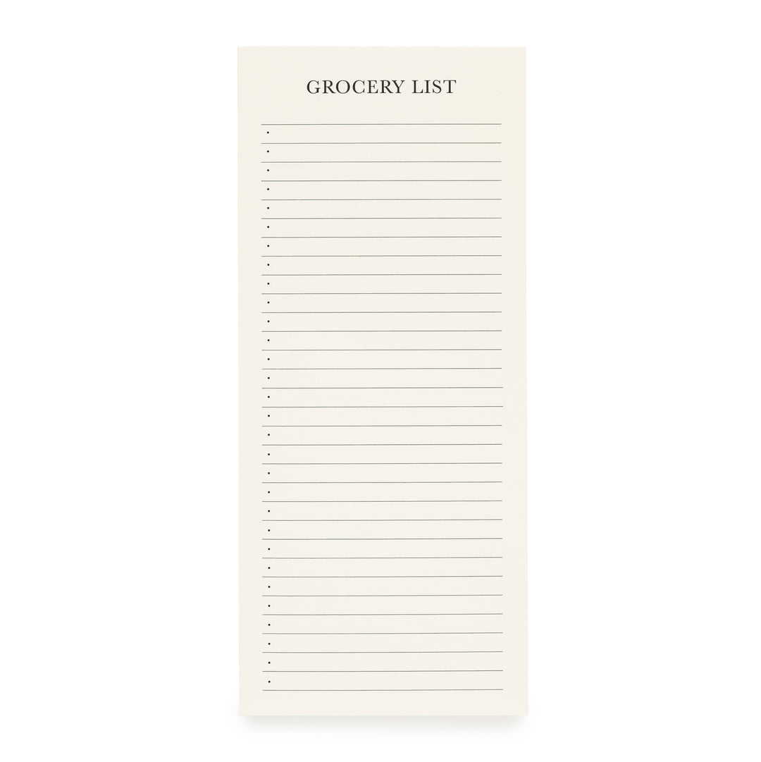 Magnetic Notepad Grocery List
