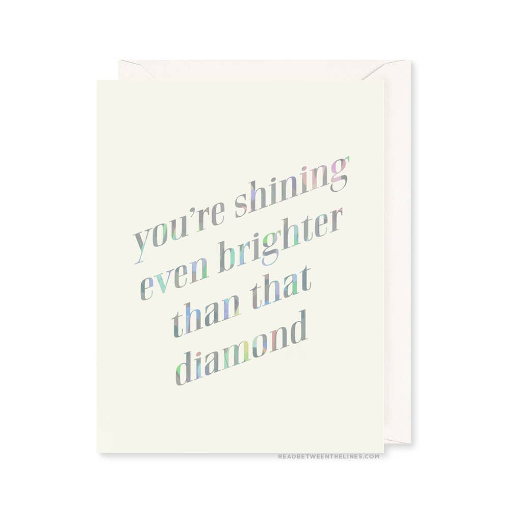 You're Shining Card