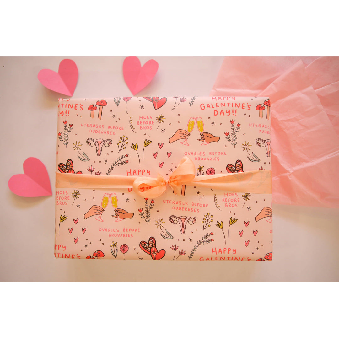Galentine's Wrapping Paper