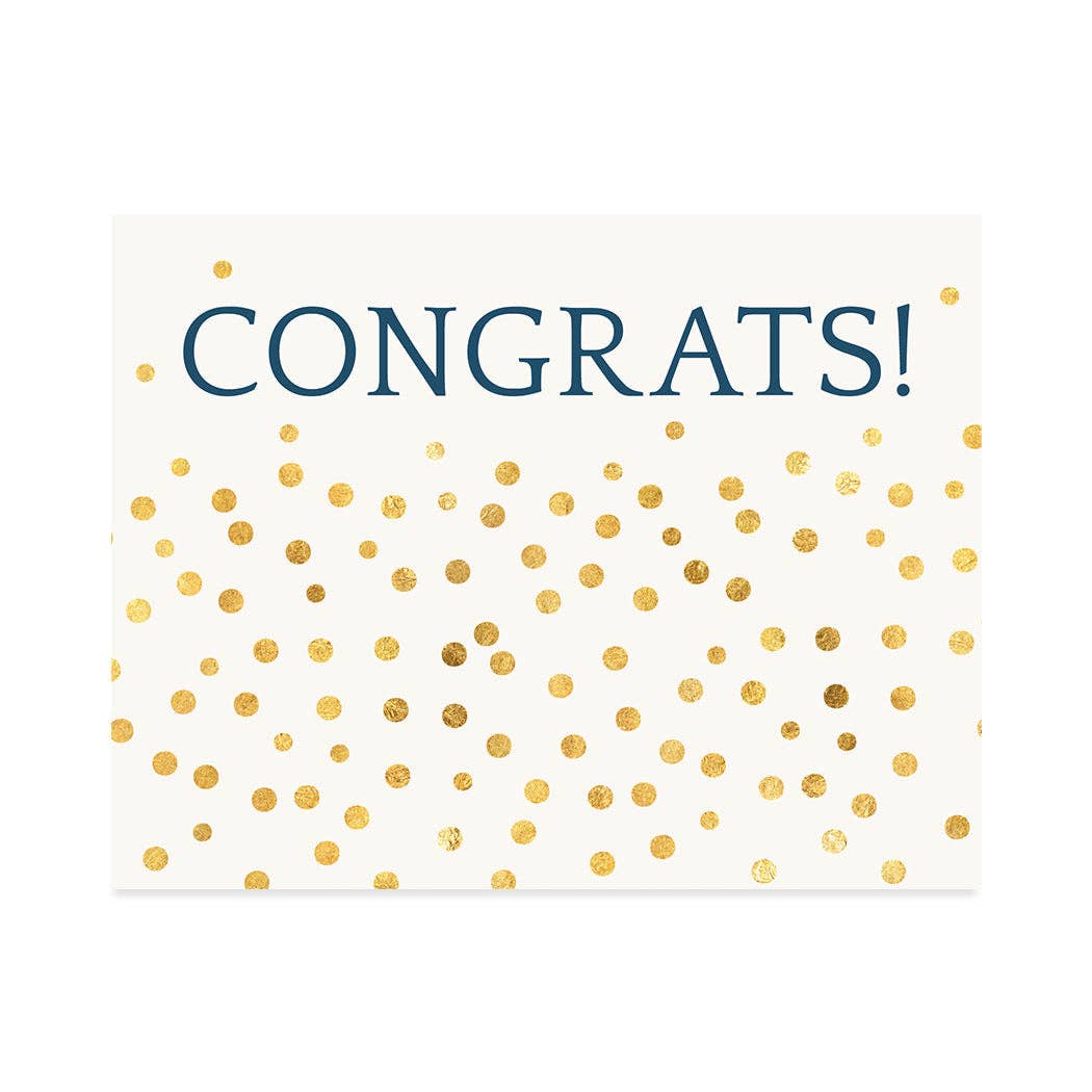 Congrats Confetti Card